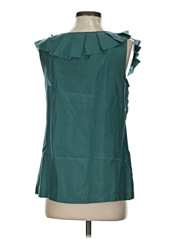 Ann Taylor Sleeveless Silk Top (view 2)