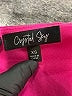 Crystal Sky Solid Pink Jumpsuit Size XS - photo 4