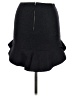 Isabel Marant Solid Black Casual Skirt Size EU (FR) 38 / US 6 - photo 2