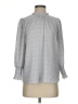 Maison d' Amelie 100% Polyester Silver Long Sleeve Blouse Size S - photo 1