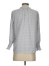 Maison d' Amelie 100% Polyester Silver Long Sleeve Blouse Size S - photo 2