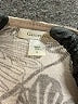 Garnet Hill 100% Wool Floral Silver Wool Pullover Sweater Size S - photo 7