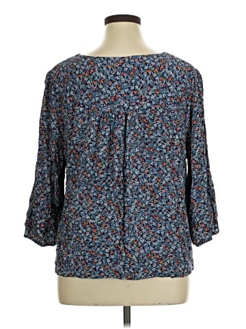 St. John's Bay 3/4 Sleeve Blouse (view 2)