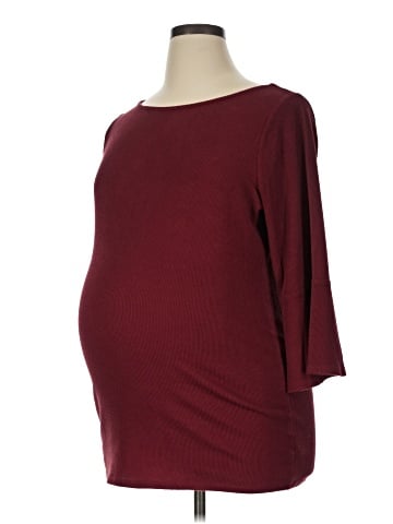 Motherhood 3/4 Sleeve Top (view 1)