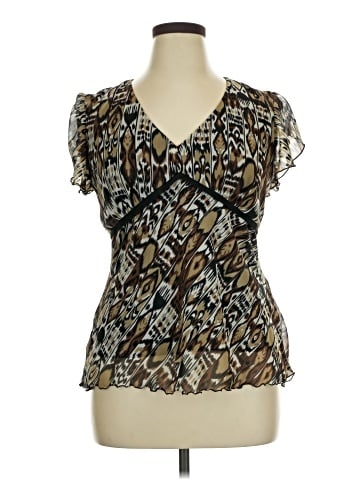 Cato Short Sleeve Blouse (view 1)