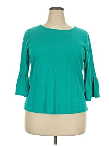 Talbots 3/4 Sleeve Top (view 1)