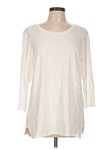 Chico's 3/4 Sleeve T-Shirt (view 1)