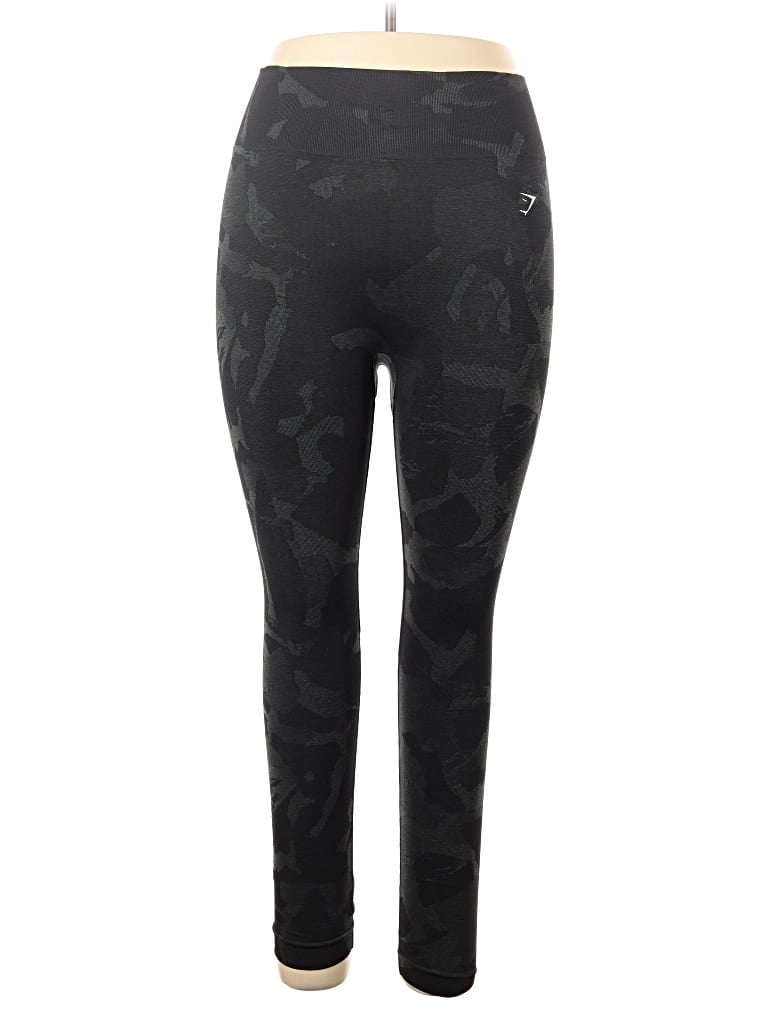 Pre-owned Gymshark Active Pants In Black