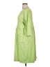 Appleseeds Solid Green Casual Dress Size XL - photo 5