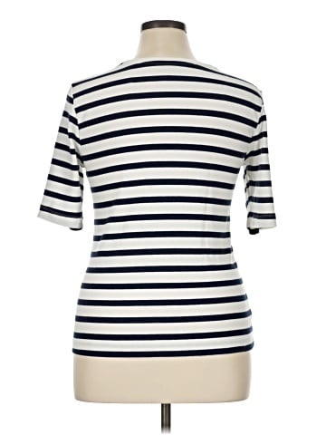 Ann Taylor LOFT 3/4 Sleeve T-Shirt (view 2)
