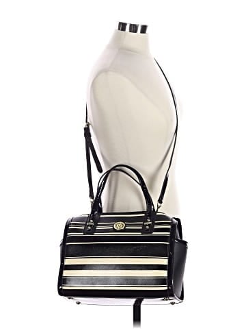 Anne Klein Leather Satchel (view 2)