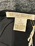 Gold Hawk Black Long Sleeve Blouse Size M - photo 7