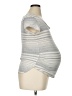 Assorted Brands Gray Short Sleeve Top Size XL Maternity - photo 4