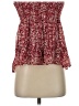 Aqua 100% Polyester Red Casual Skirt Size S - photo 1