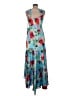 Eliza J Tropical Teal Cocktail Dress Size 6 - photo 2
