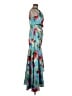 Eliza J Tropical Teal Cocktail Dress Size 6 - photo 4