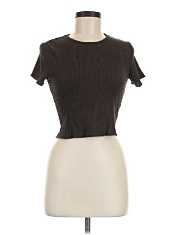 Papaya Short Sleeve Turtleneck (view 1)