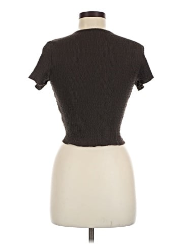 Papaya Short Sleeve Turtleneck (view 2)