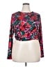 Bar III Red Long Sleeve Blouse Size 2X - photo 1