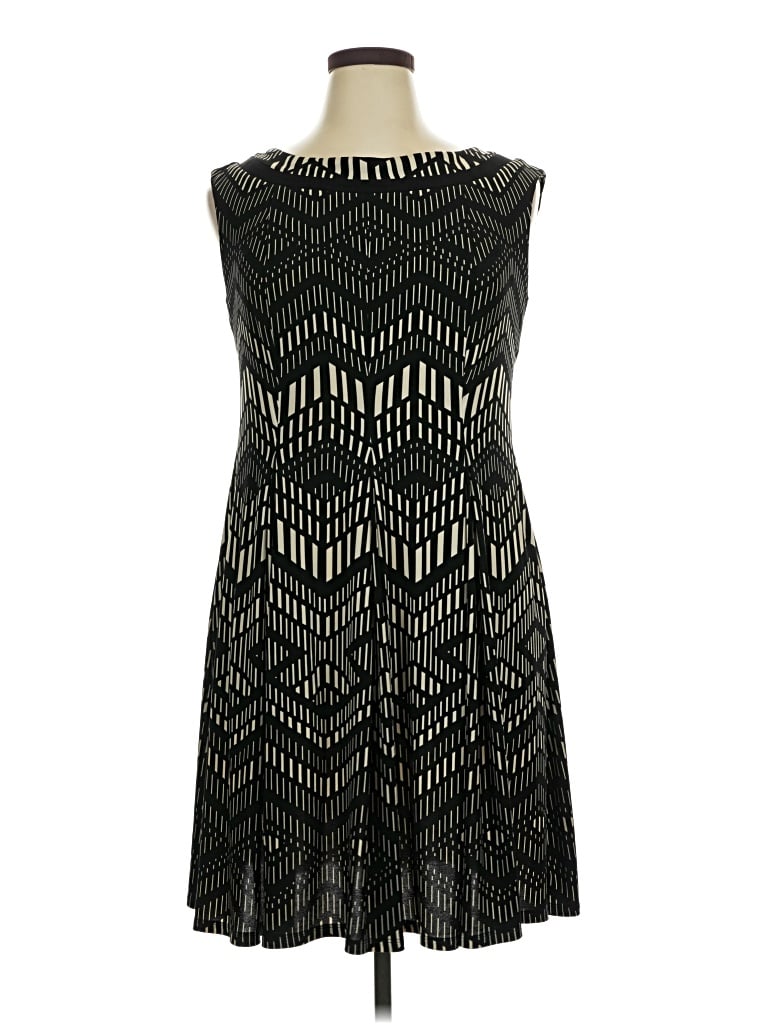 Pre-owned Danny & Nicole Cocktail Dress In Black