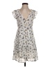 Blu Pepper Floral Gray Casual Dress Size S - photo 1