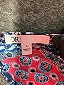 DR2 100% Polyester Blue Sleeveless Blouse Size L - photo 7