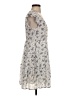 Blu Pepper Floral Gray Casual Dress Size S - photo 4