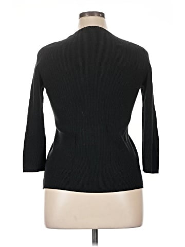 Cable & Gauge Silk Cardigan (view 2)