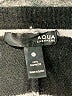 Aqua 100% Cashmere Chevron-herringbone Gray Cashmere Pullover Sweater Size M - photo 7