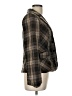 Maurices 100% Acrylic Plaid Brown Blazer Size L - photo 4