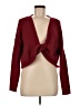Cotton Candy LA 100% Polyester Burgundy Cardigan Size Med - Lg - photo 1