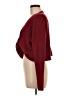 Cotton Candy LA 100% Polyester Burgundy Cardigan Size Med - Lg - photo 5