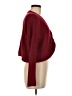 Cotton Candy LA 100% Polyester Burgundy Cardigan Size Med - Lg - photo 4