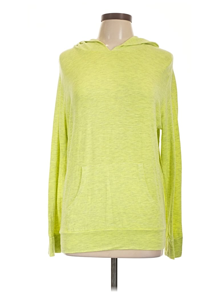 Pre-owned Monrow Pullover Sweater In Green