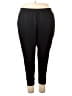 Torrid Solid Black Track Pants Size 3X Plus (3) - photo 1