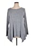 Green Envelope Gray Pullover Sweater Size 1X - photo 1