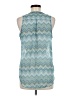 American Dream Teal Sleeveless Blouse Size M - photo 2