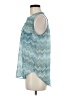 American Dream Teal Sleeveless Blouse Size M - photo 5
