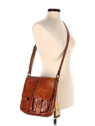 Patricia Nash Leather Messenger (view 2)