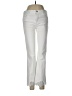 J Brand Chevron-herringbone Ivory Jeans Size 29 waist - photo 1
