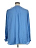 Nine West Blue Long Sleeve Blouse Size 1X - photo 2