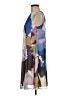 Just... Taylor 100% Polyester Graphic Blue Cocktail Dress Size 8 - photo 5