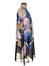 Just... Taylor 100% Polyester Graphic Blue Cocktail Dress Size 8 - photo 4