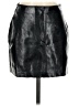 Express Black Faux Leather Skirt Size 1 - 2 - photo 1