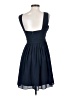 Lola 100% Polyester Solid Blue Cocktail Dress Size S - photo 2