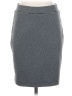 Ann Taylor LOFT Outlet Stripes Gray Casual Skirt Size XS - photo 1