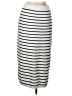 Unbranded Stripes Ivory Casual Skirt Size L - photo 1