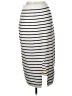 Unbranded Stripes Ivory Casual Skirt Size L - photo 2