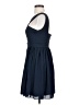 Lola 100% Polyester Solid Blue Cocktail Dress Size S - photo 5