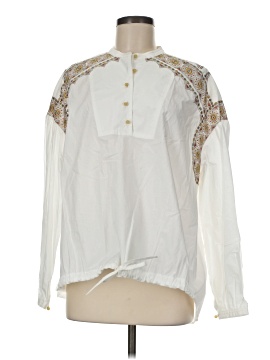 Tory Burch Long Sleeve Henley (view 1)